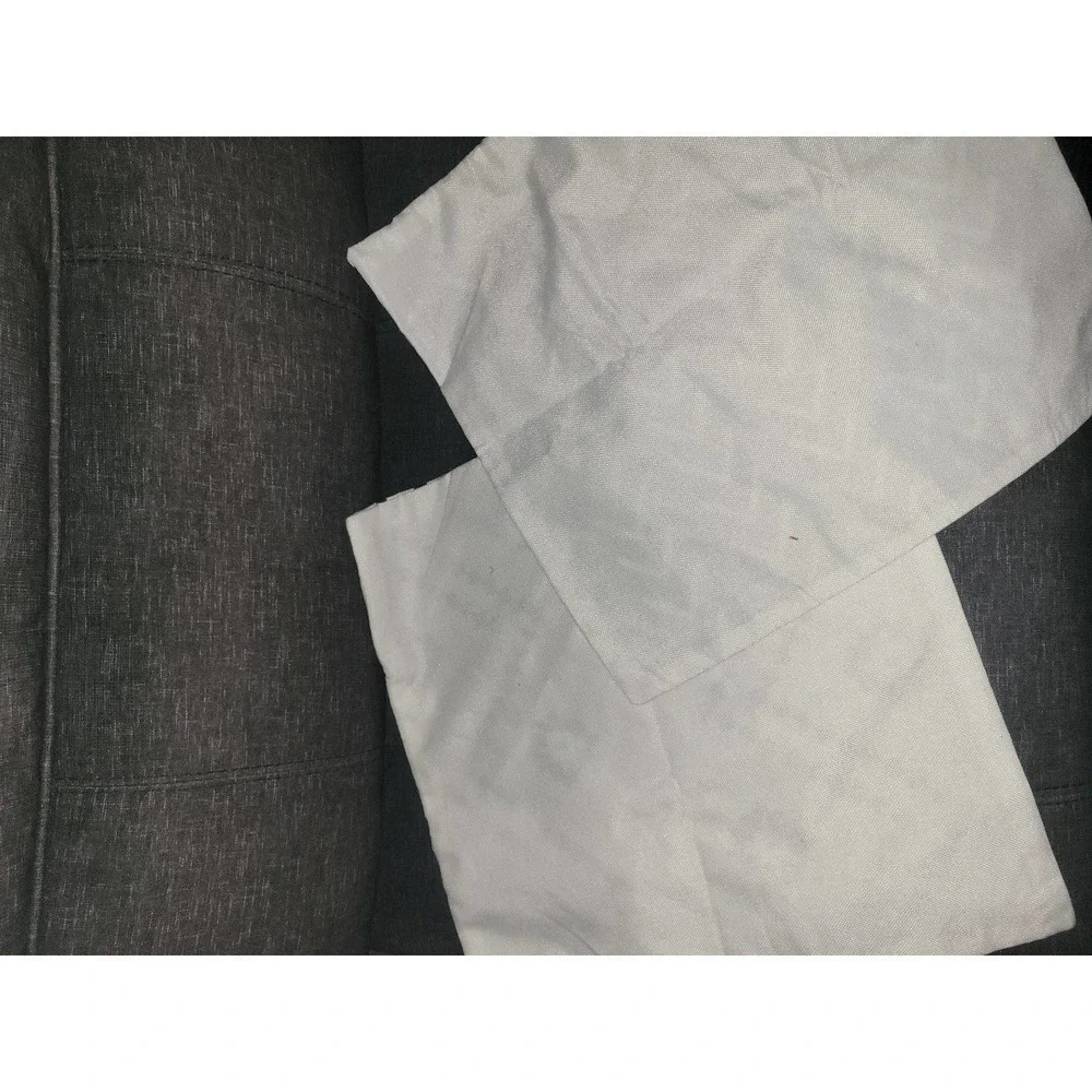 Set of 2 pillow cases, black and white, Aztec